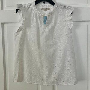 LOFT Blouse Size Large Petite